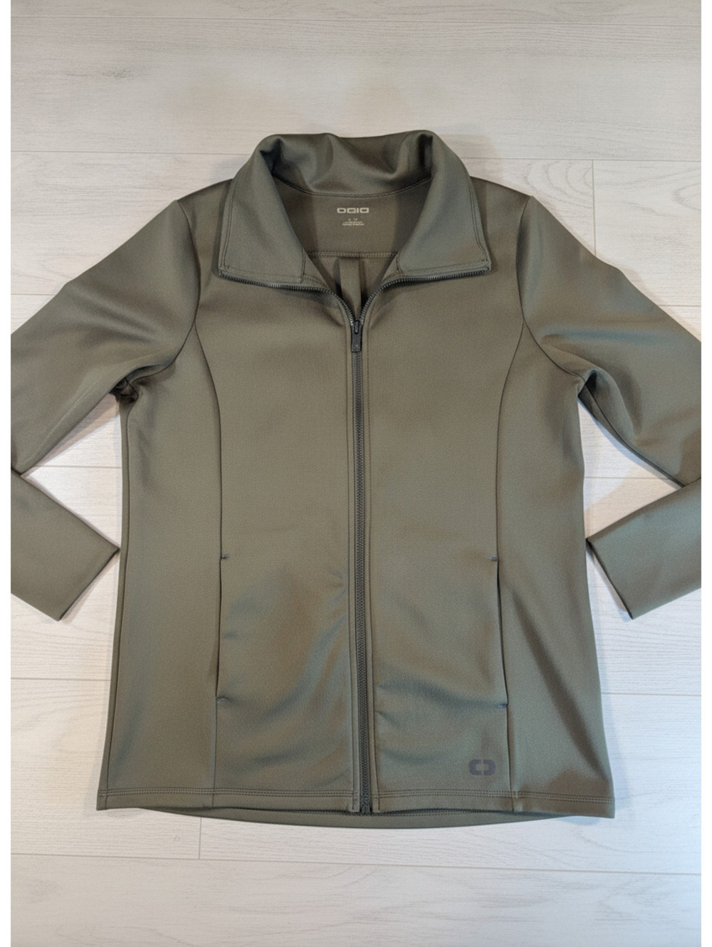 OGIO Olive Green Full Zip Sweatshirt Size Large